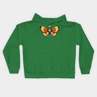 Deathshead moth Kids Hoodie